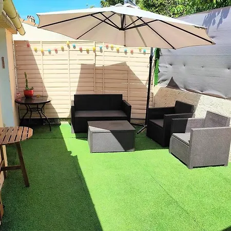 Maison T2 Proche Mer Jardin Et Parking Securise Six-Fours-les-Plages Exterior foto